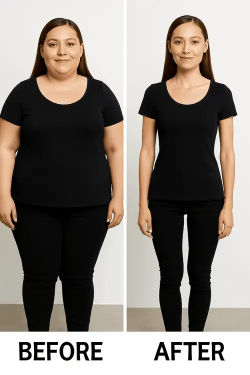 Before and After Weight Loss